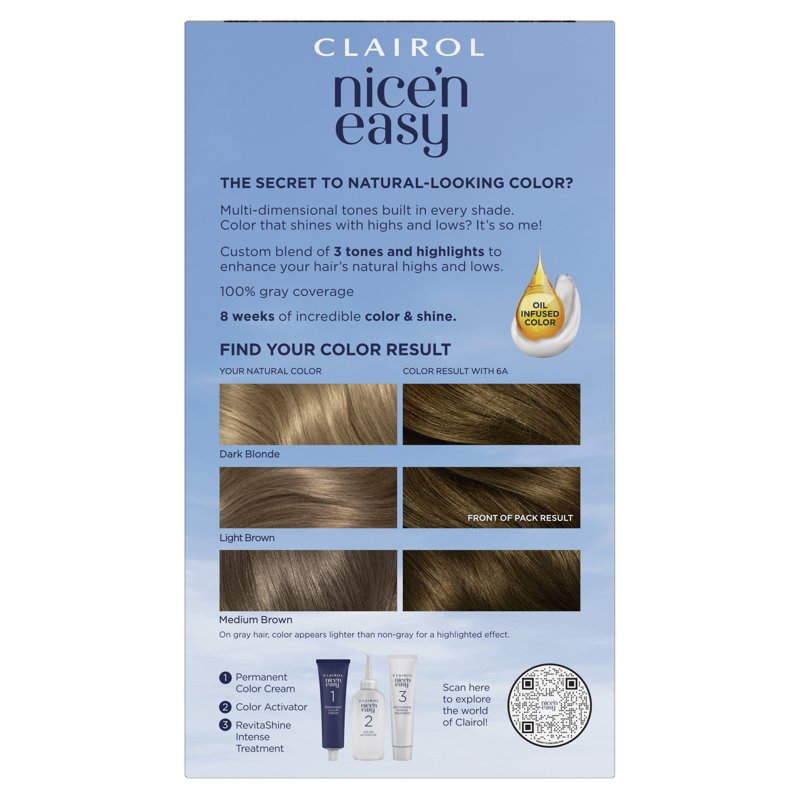 Permanent Hair Color Cream - Multiple Shades, Easy Application, Long-Lasting