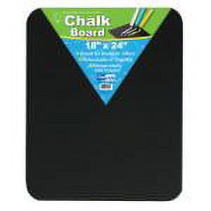 18x24 Inch Chalkboard - Reusable Black Writing Surface for Office & Home