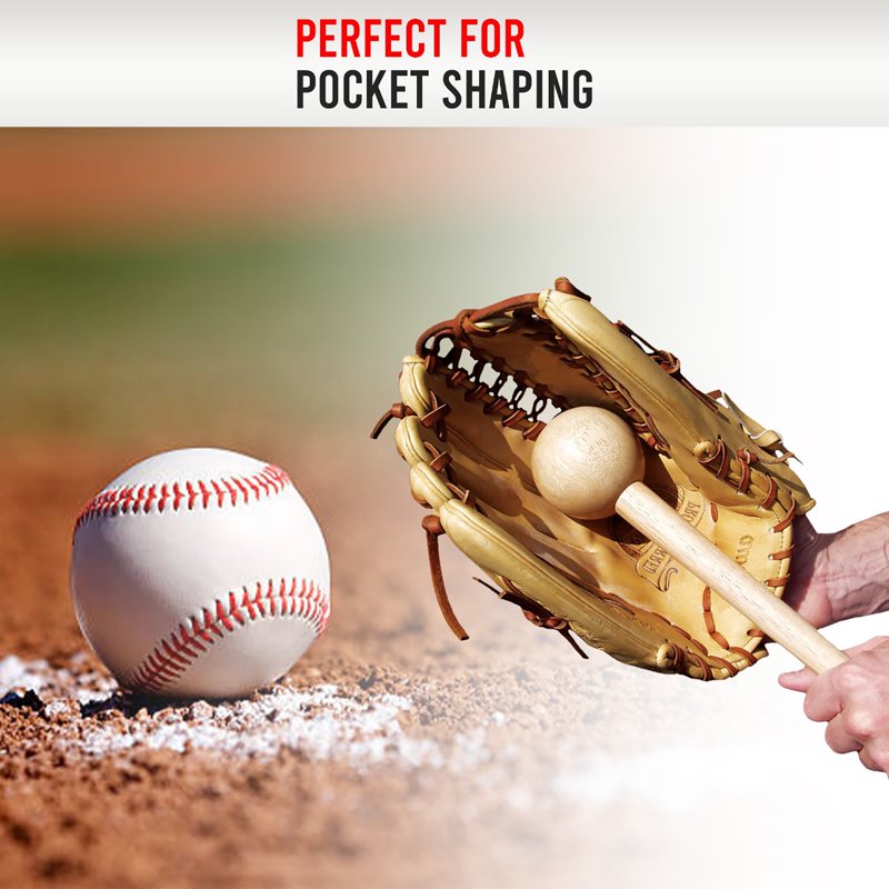 Baseball & Softball Glove Mallet - Leather Shaping & Softening Tool
