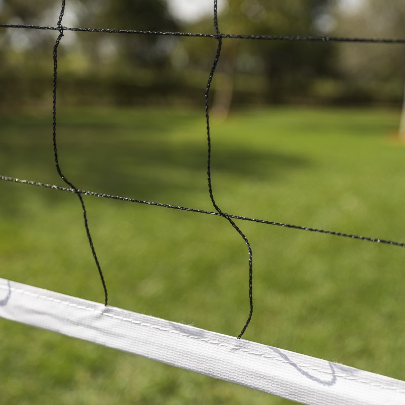32ft x 3ft Volleyball Net with Heavy-Duty Tarpaulin Top - Indoor & Outdoor Use