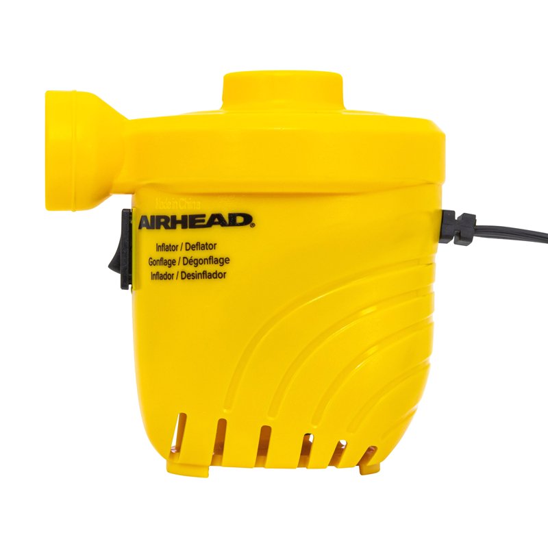 12V Pool Float Air Pump with Car Adapter - High Volume Inflatables