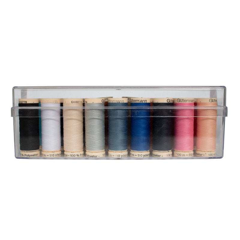 Multicolor Polyester Sewing Thread 26 Spools, 110 Yards Each - General Purpose