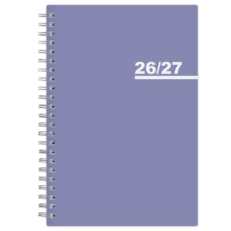 15-Month Weekly Monthly Planner - 5x8 Violet Sky Academic Organizer