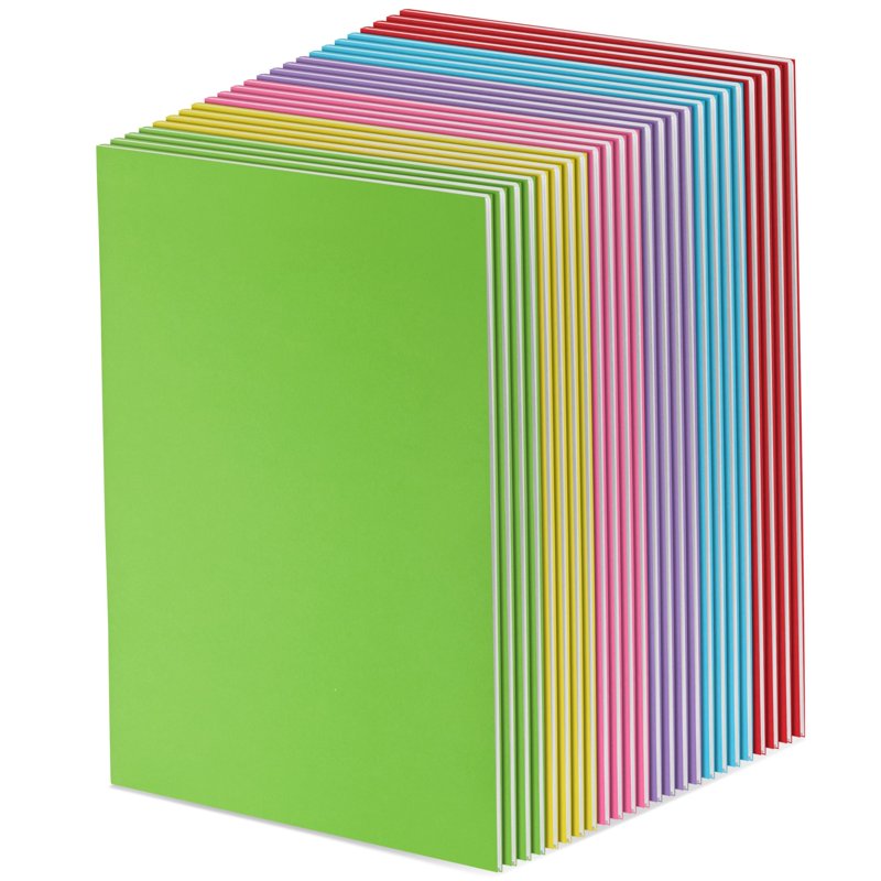 Unlined Sketchbooks for Kids and Students - 24 Pack A5 Blank Notebooks