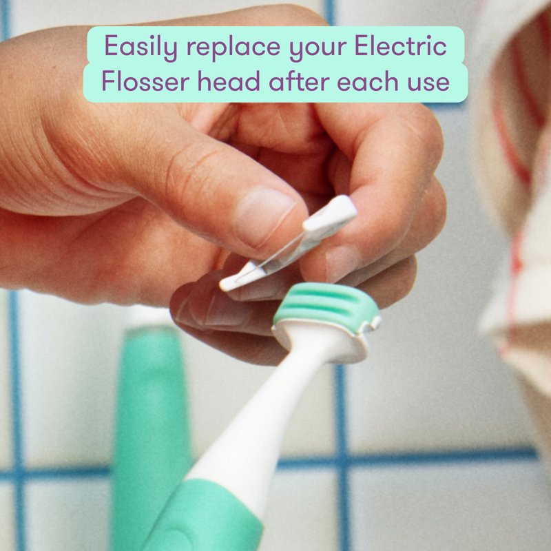 Kids Orthodontic Floss Head Refills - Mint Flavor, 30 Count