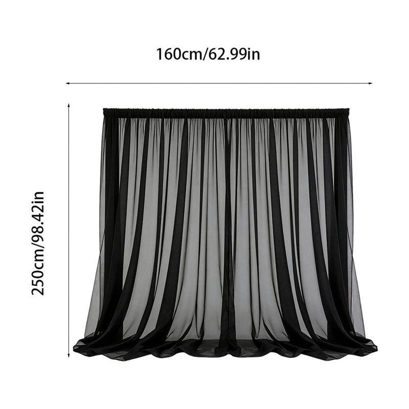 Outdoor Waterproof Curtain for Garden Sunroom Pergola Patio Door Window - Fade Proof & Weather Resistant
