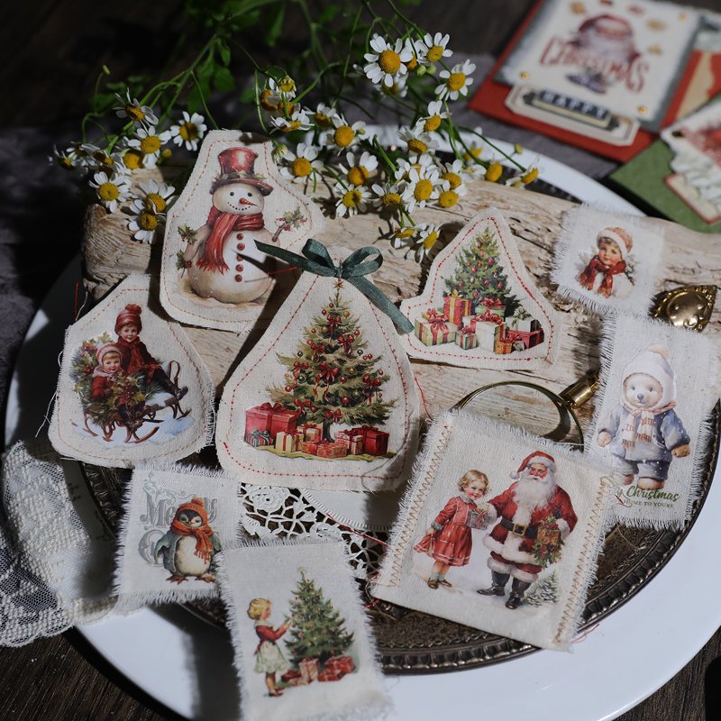 Christmas Rub-On Transfer Sheets for Crafts - Fabric, Wood, Paper, Scrapbooking
