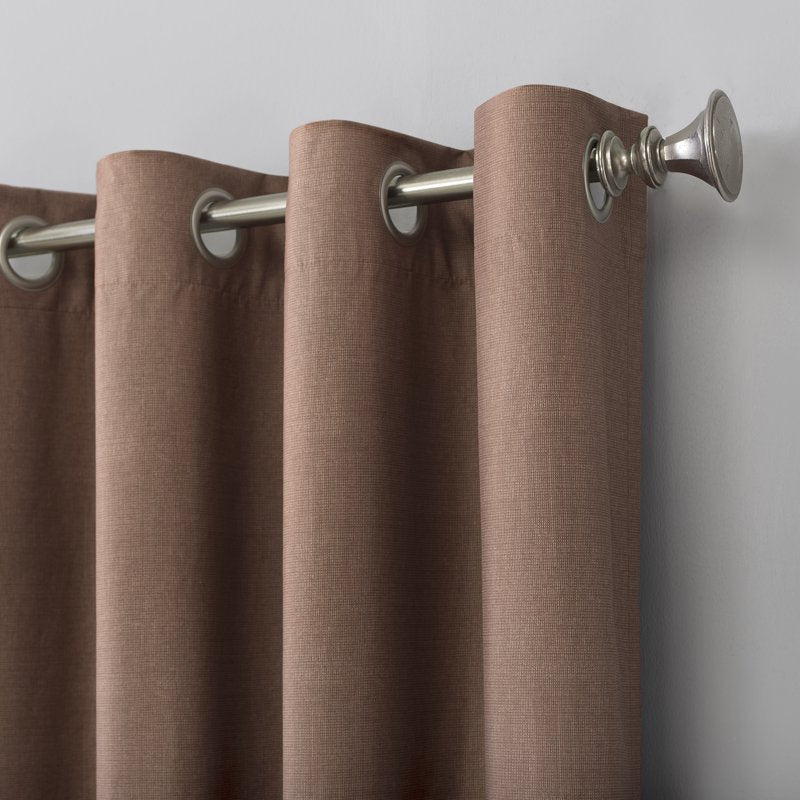 Blackout Thermal Insulated Curtain Panel - Room Darkening & Energy Saving