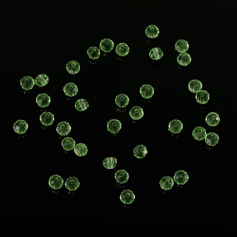 Crystal Glass Beads 4mm Bicone Spacer Beads Set – 10 Colors, 1000pcs Jewelry Making Supplies