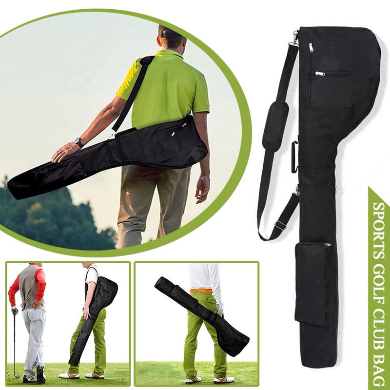 Mini Golf Sunday Bag for Practice & Travel - Waterproof, Foldable, Carrying Case