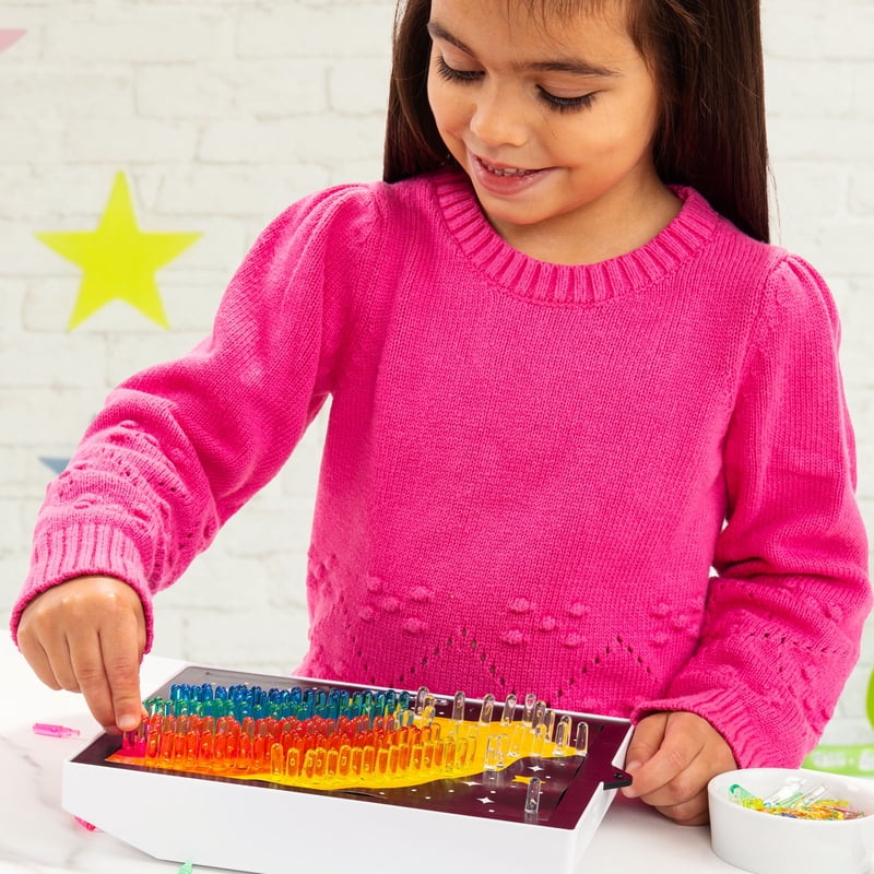 Lite-Brite Classic Light-Up Art Toy for Kids Ages 4+ with Bright Templates