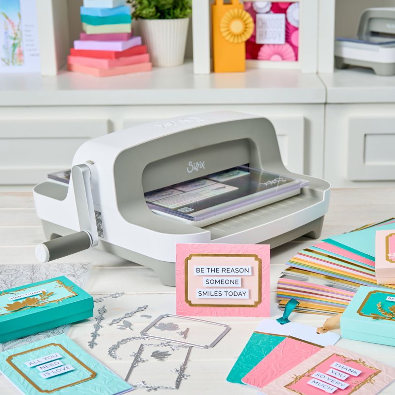 Die Cutting & Embossing Machine with Starter Kit - Big Shot Plus, 9" Opening