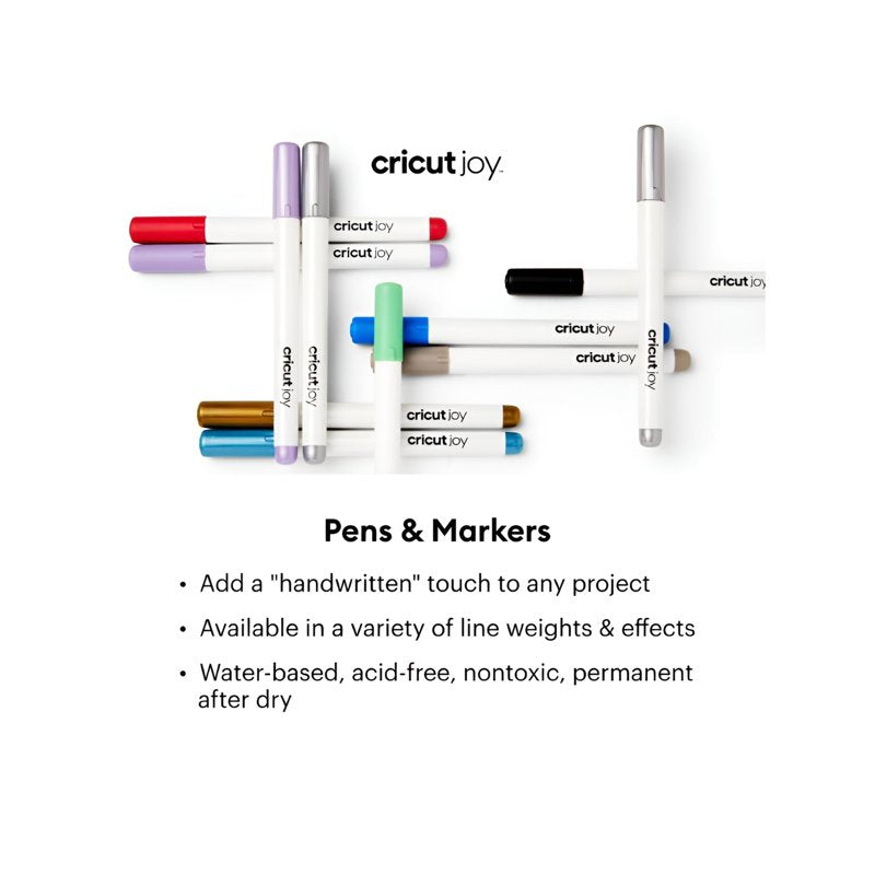 Assorted Cricut Point Pens - 30 Pack Fine Tip Drawing & Writing Set