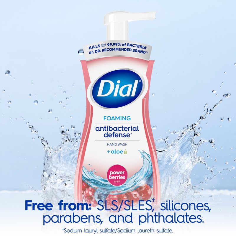 Antibacterial Foaming Hand Soap with Berries Scent - 7.5 fl oz