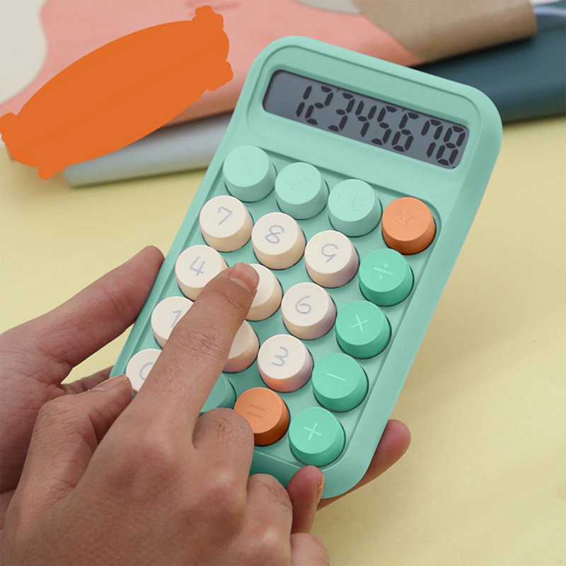 Mini Digital Calculators with Large LCD & Big Buttons - 4 Function Basic Office & School Use