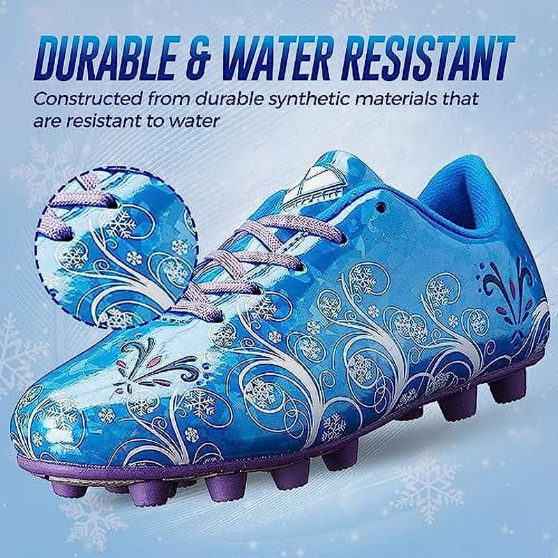 Vizari Frost Firm Ground Kids Soccer Cleats - 1.5 Blue/Purple