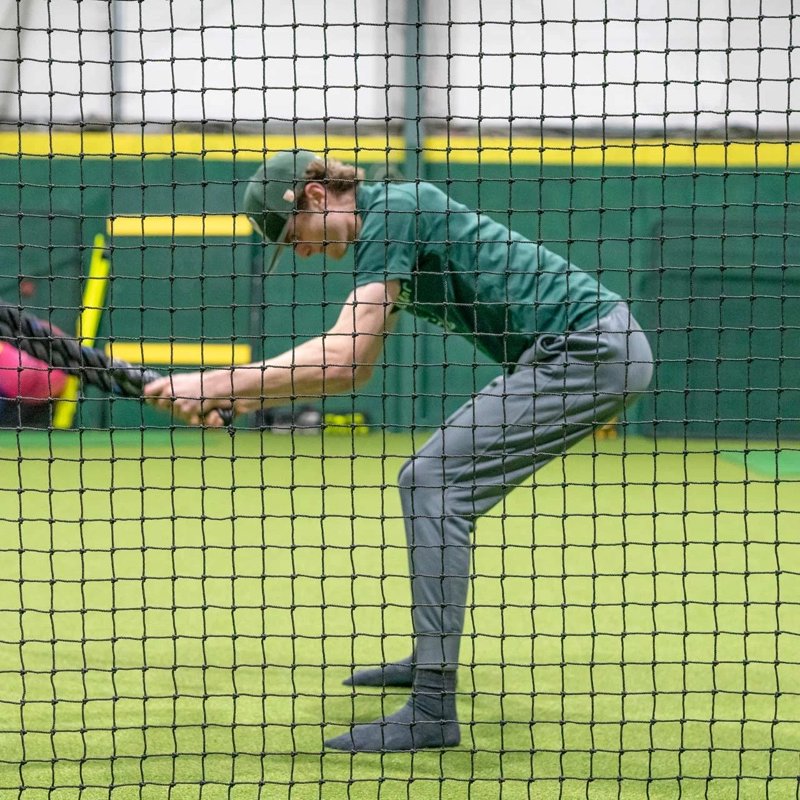 Heavy-Duty Baseball Batting Cage Nets - Fully Enclosed, Weatherproof, 14 Sizes