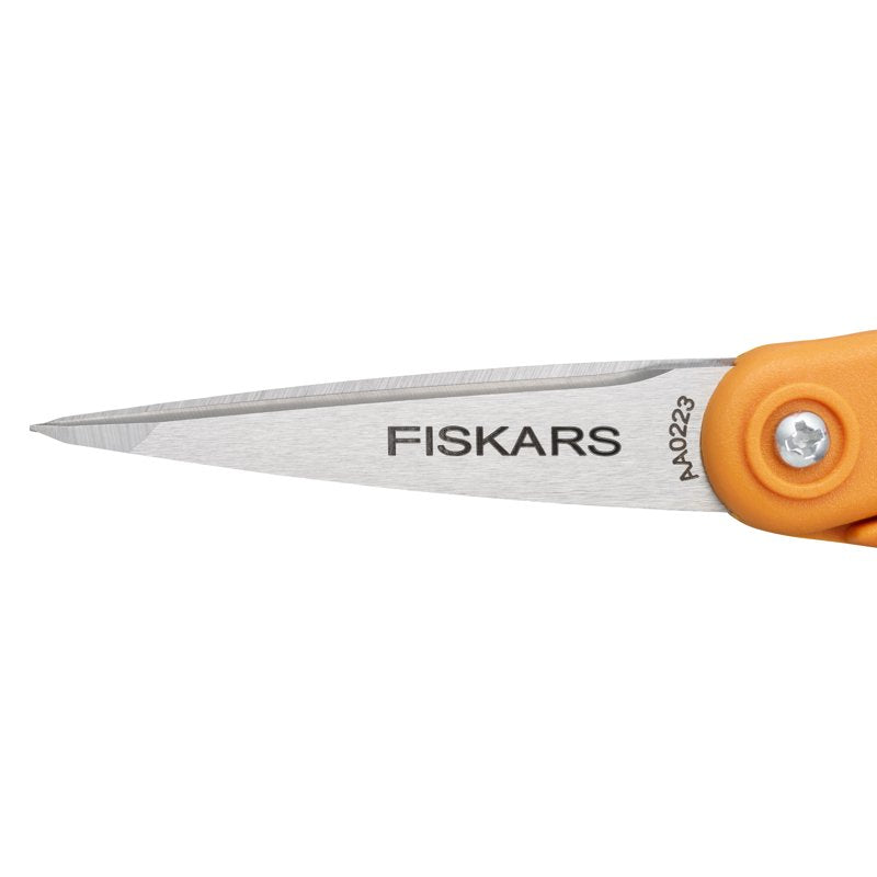 Micro-Tip Scissors 5 Inch Precision Cutting with Orange Handle - Pack Options