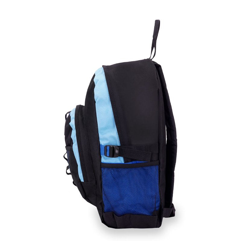 Unisex Sports Backpack with Dual Mesh Side Pockets - 19 Inch