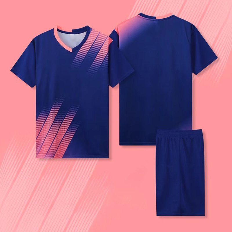 Kids Soccer Jersey Set for Boys & Girls - Blue 8 Years Training Outfit