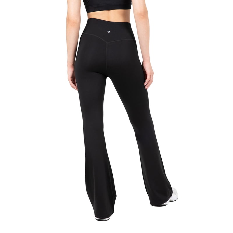 Women's Ultraluxe Crossover Flare Leggings with High Waist and 4-Way Stretch