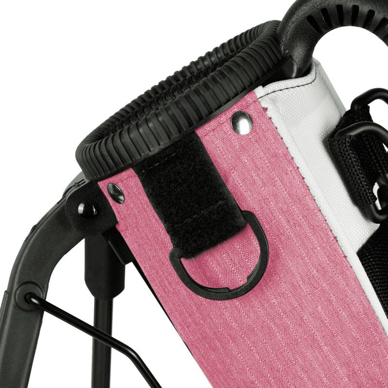 Orlimar Pitch ’n Putt Lightweight Sunday Golf Bag - Blush Pink Plaid (Variation of THIS listing)