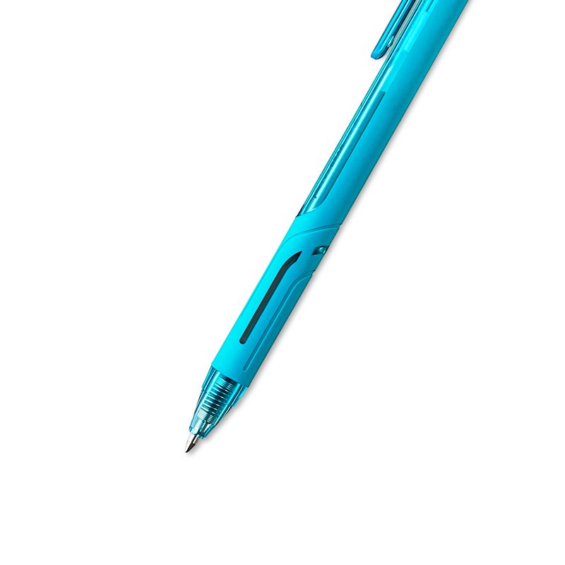 12 Pack Retractable Gel Pens with Assorted Ink - Medium Point 0.7mm