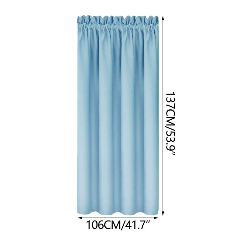 Blackout Curtains 42x54in Thermal Insulated Noise Reducing Window Drapes for Living Room & Bedroom