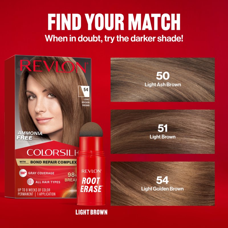 Root Concealer Hair Touch-Up Spray - Instant Gray Cover Up & Thinning Fill-In