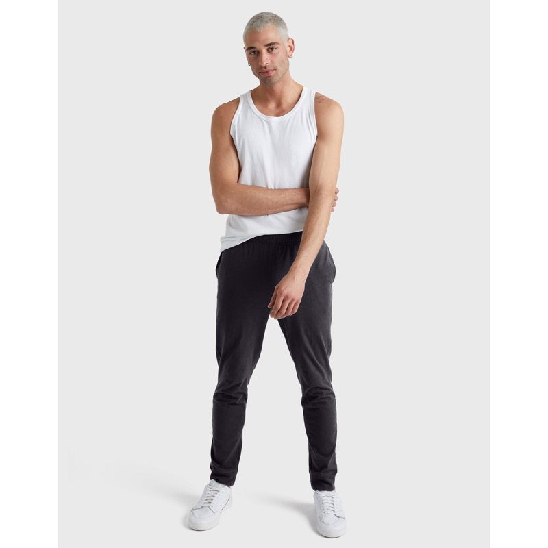 Men's Lightweight Cotton Jogger Sweatpants with Pockets - 30.5 Inch Inseam
