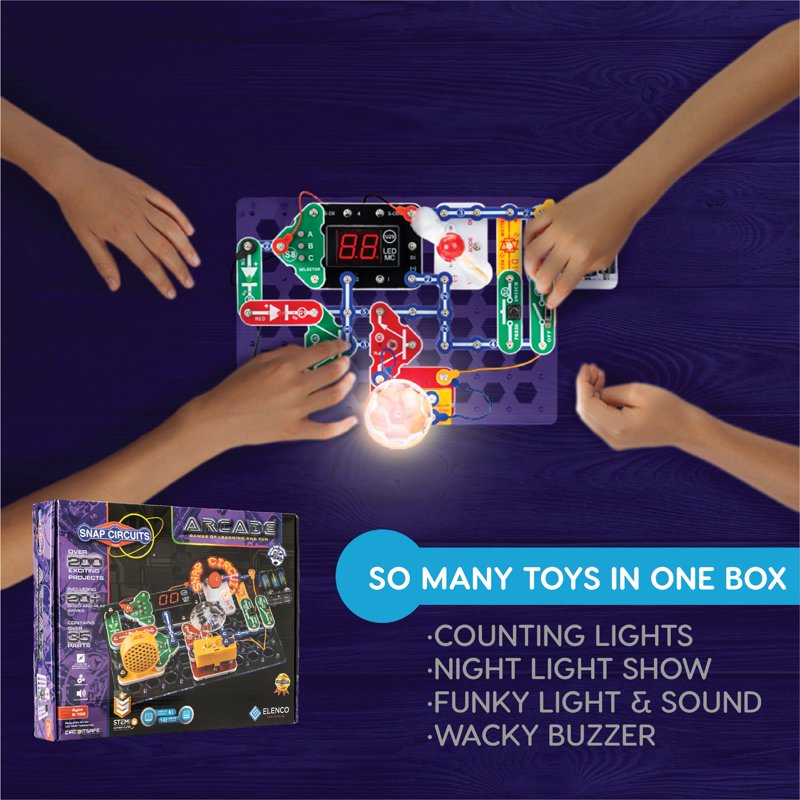 STEM Electronics Kit with 200 Projects - Kids Ages 8+ Educational Toy