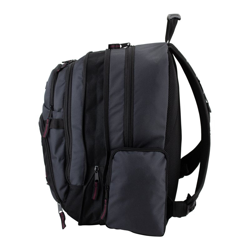 Expandable School & Laptop Backpack - Durable Recycled Polyester