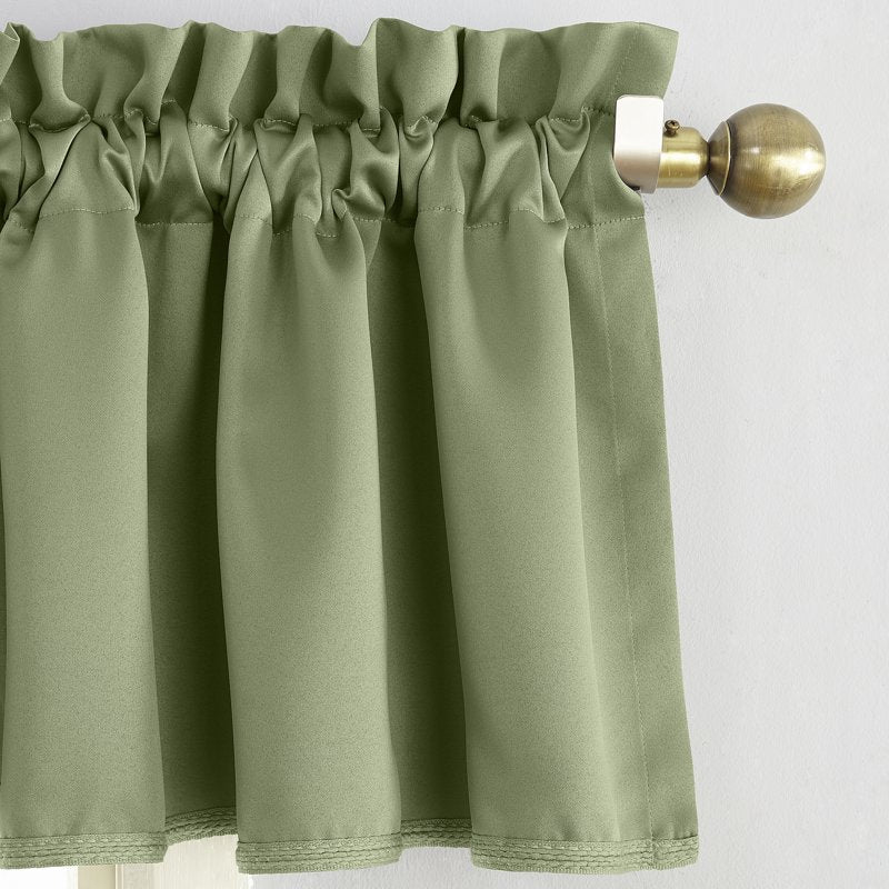 Sun Zero Room Darkening Curtain Panel 54x18 Inch - Energy Efficient, Noise Reducing