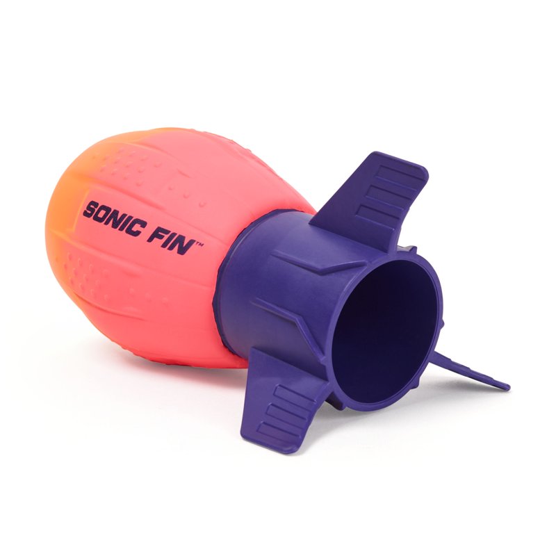 Aerobie Super Sonic Fin Catch Foam Throwing Football for Kids Ages 8+