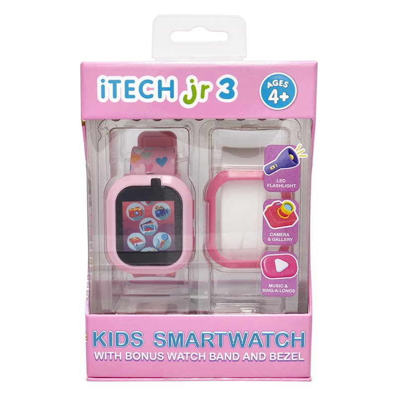 Kids Bluetooth Smartwatch with Interchangeable Straps and Features for Learning & Play