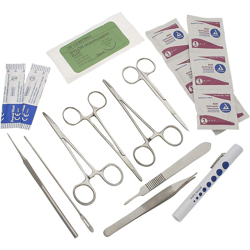 First Aid Kit Compact Emergency Medical Supplies for Home, Travel, Outdoors