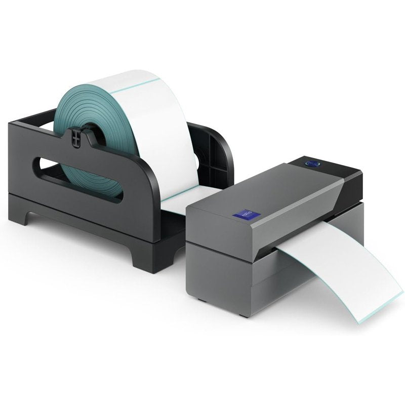 Thermal Label Holder for Roll and Fan-Fold Labels - Organizer & Dispenser