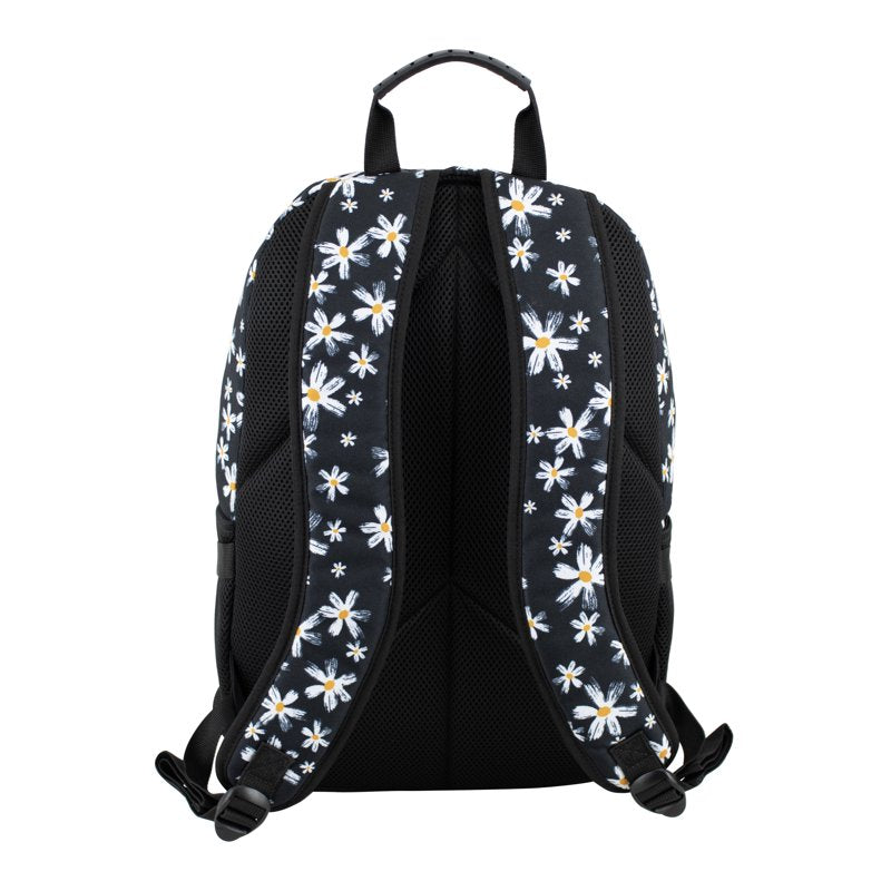 Unisex 18.5-Inch Athleisure Backpack with Laptop Sleeve and Water Bottle Pockets