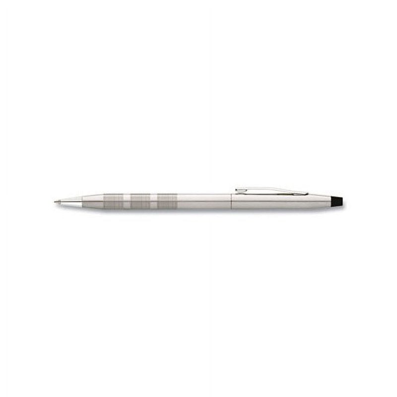 Classic Twist-Action Ballpoint Pen Gift Box 1mm Black Ink Satin Barrel