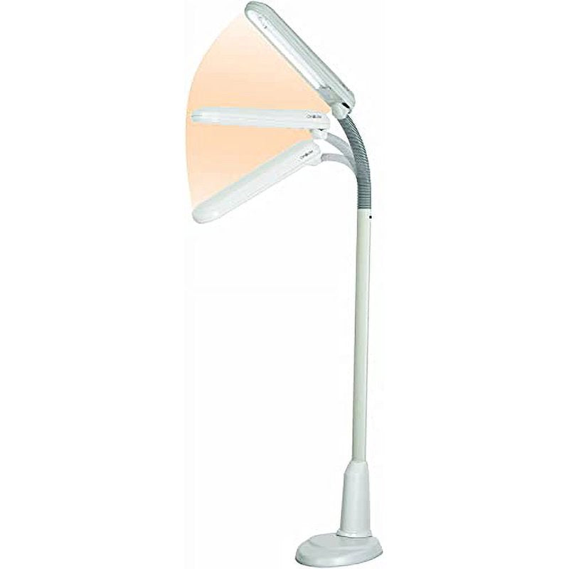 OttLite Craft Plus Desk Lamp - Dove Gray for Arts & Crafts