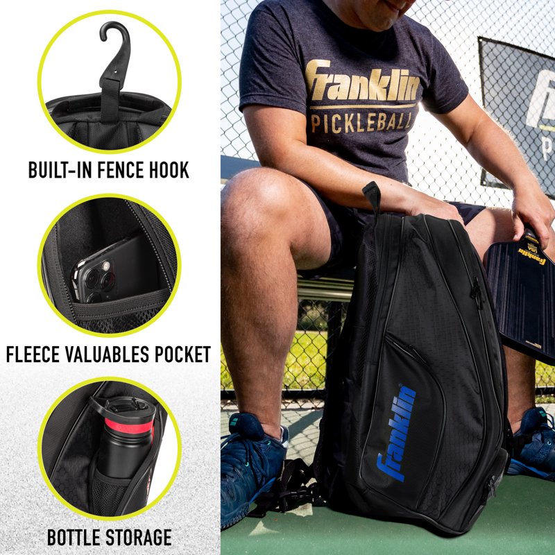 Junior Pickleball Backpack with Paddles & Accessories - Compact & Durable