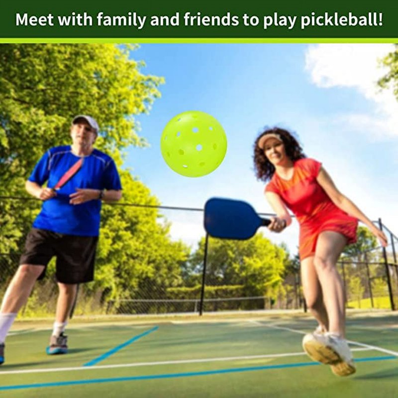 Bonison Sportic USA Pickleball Balls – Green, Indoor & Outdoor, USAPA Approved