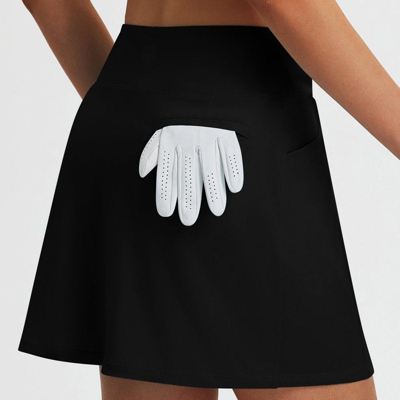 Women’s Summer Athletic Skorts with Shorts - Casual Tennis & Workout Mini Skirt