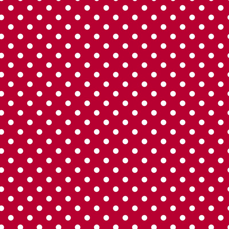 Cotton Fat Quarter Fabric Pack for Quilting & Sewing - Medium Dot Pattern
