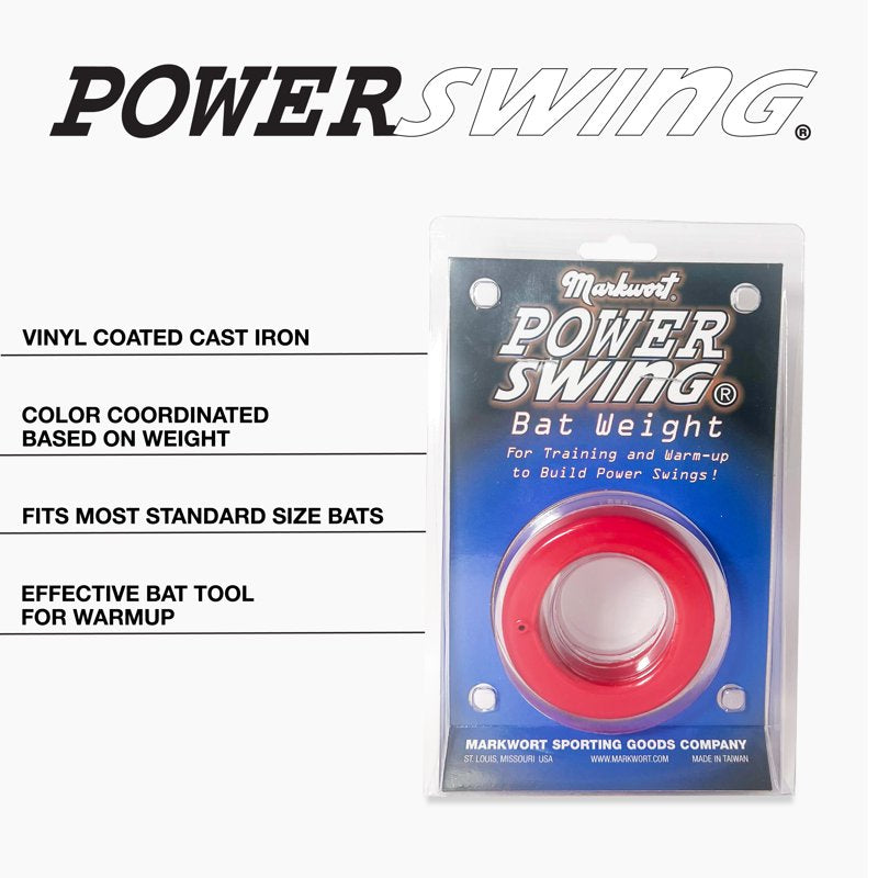 Baseball & Softball Bat Weights Set - 12 Oz & 16 Oz Swing Training Equipment