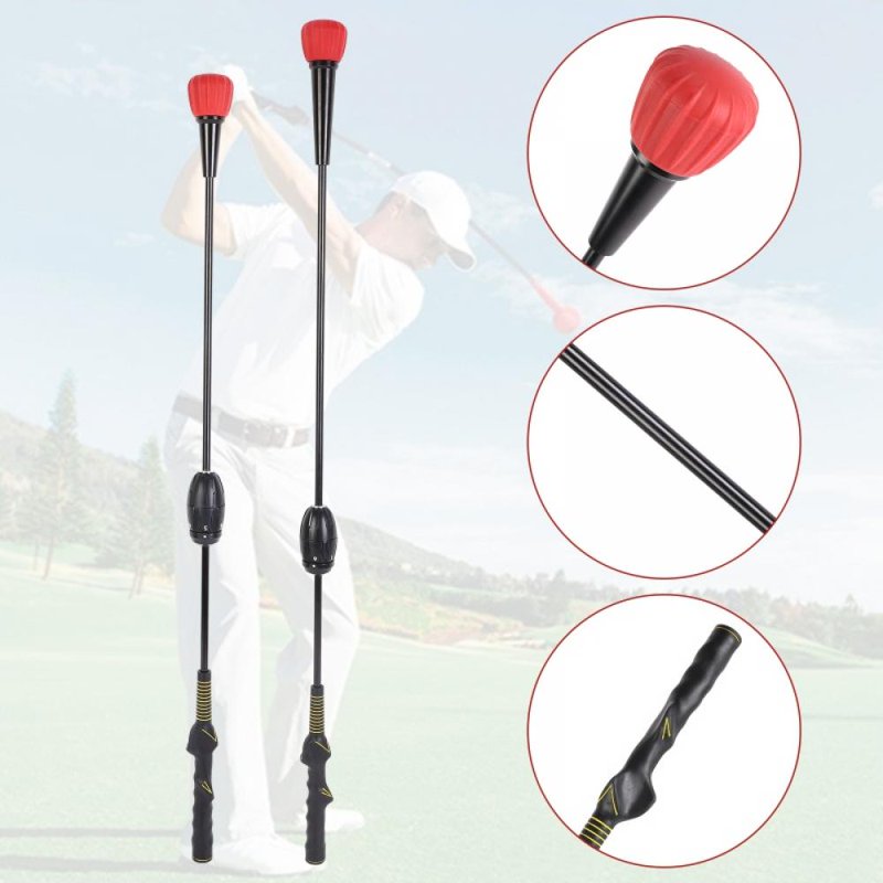 Power Stick Golf Swing Trainer - 37" Distance Training Aid to Increase Speed & Lag