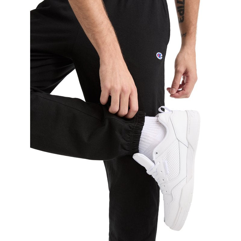 Champion Men's Lightweight Jersey Sweatpants with Cinched Bottoms