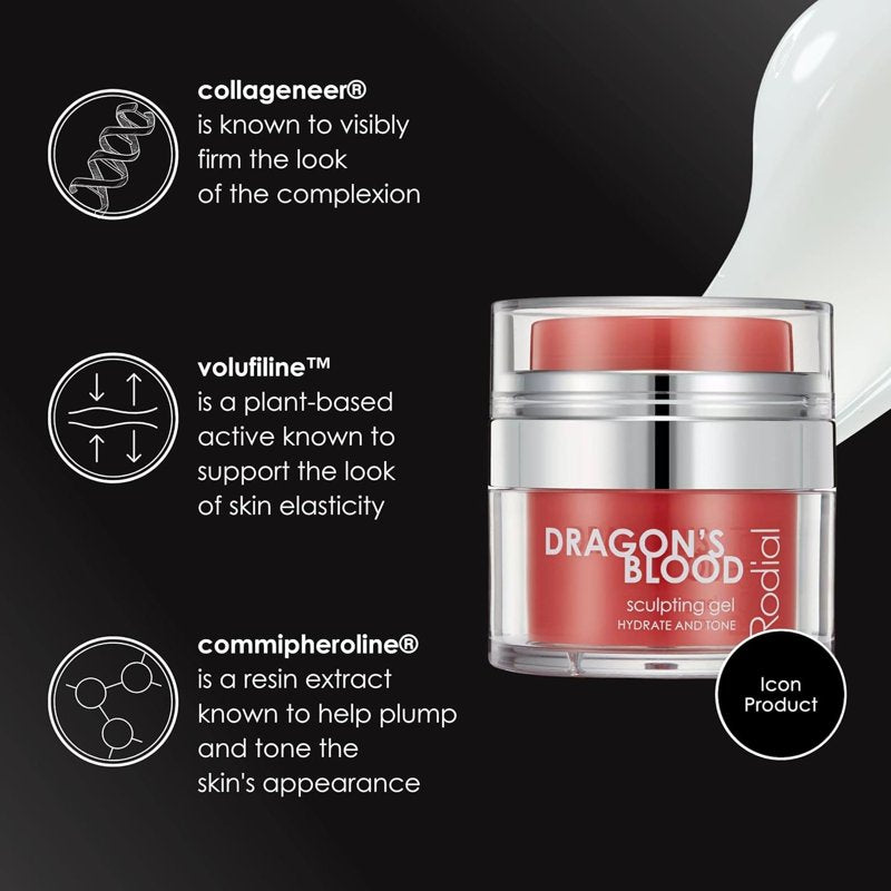 Hydrating Facial Gel with Dragon's Blood for Skin Firming & Plumping - 50ml & 9ml Variants