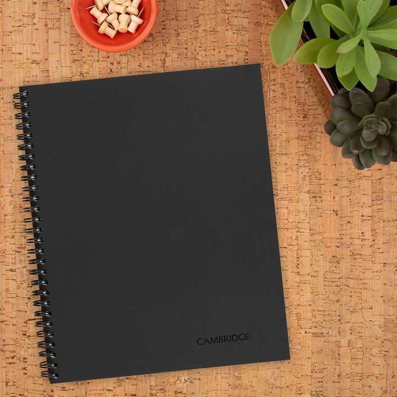 (2 Pack) Mead Cambridge Limited Meeting Notebook, 80 Pages, Wire Bound, 8.5 x 11