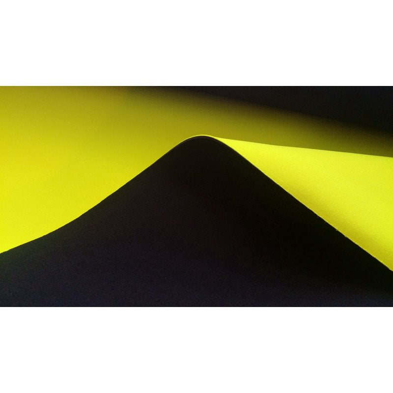 Waterproof 2mm Neoprene Fabric Foam Sheets for DIY Projects - Yellow, Multiple Sizes